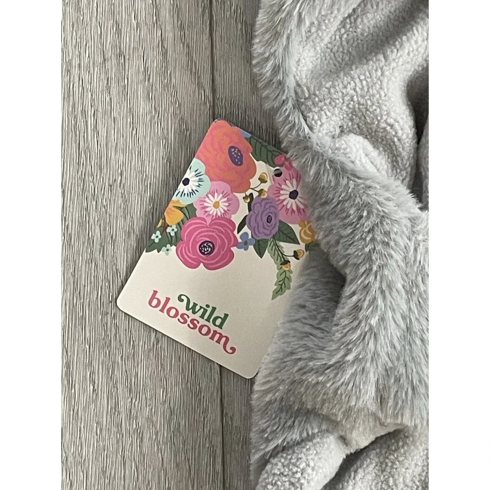 NEW Wild Blossom - Cute Grey Bunny Dog Pet‎ Animal Warm Comfy Costume - Size S